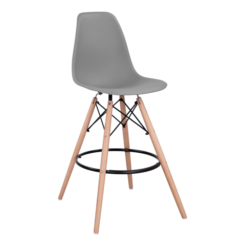 Scaune de bar - Bar Stool Renata HM0173.10 Grey 58x56x107cm