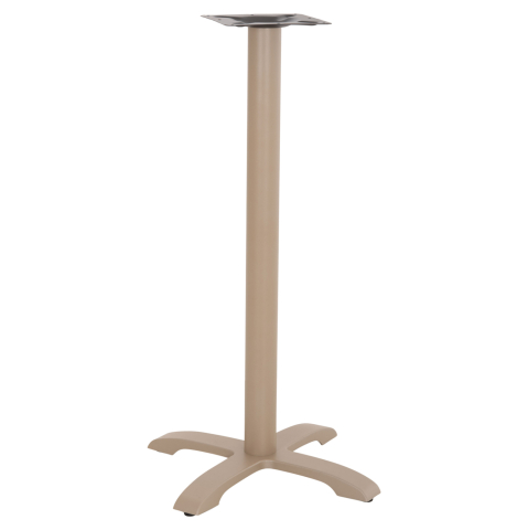 Baze pentru mese - BAR TABLE BASE METAL/CAST IRON HM417.25 CAPPUCCINO 62x62x108Ηcm