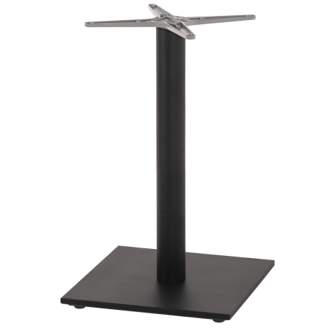 Baze pentru mese - BASE FOR TABLE HM475.20 ALUMINUM GREY-46x46cm CROSS- 46Χ46Χ72Hcm.