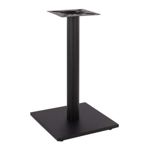 Baze pentru mese - Base metallic Black matte 40x40x72 with adjusters HM421.11
