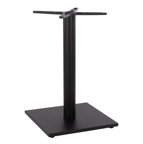 Baze pentru mese - Base metallic Black matte 45x45x72 with adjuster HM438