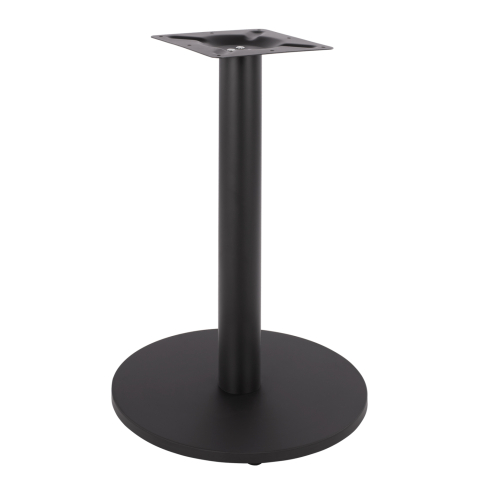Baze pentru mese - Base Metallic Black matte '45x72 with adjusters HM419.11