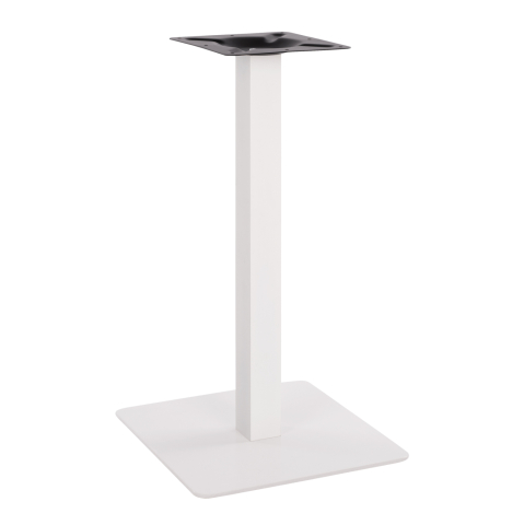 Baze pentru mese - Base metallic White matte 40x40x72 HM414.12