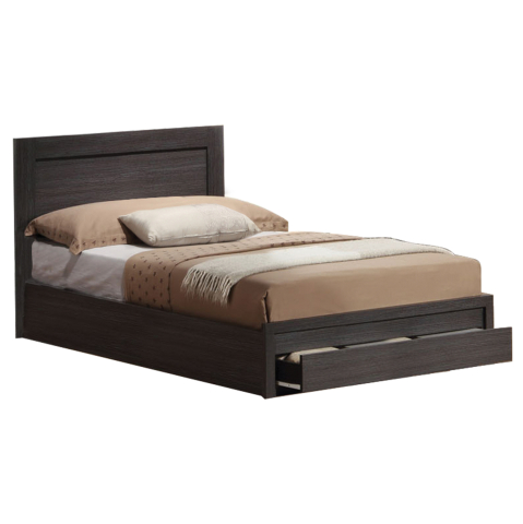 Paturi - Bed Melany HM323.01 With 1 drawer, Zebrano 110x190