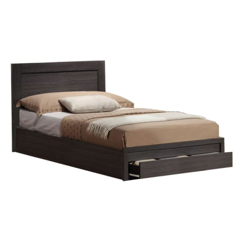Paturi - Bed Melany HM346.01 with 1Drawer Zebrano 90x190cm