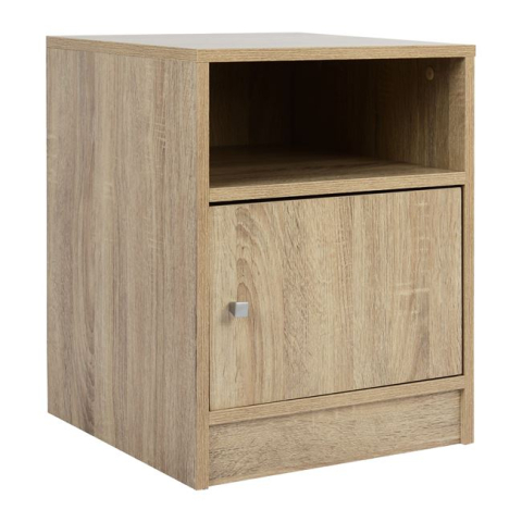 Noptiere - Bedside table Melamine HM2205.02 Sonama 40x40x50
