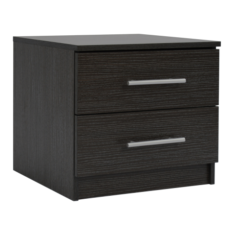 Noptiere - Bedside table Melamine HM2220.01 Zebrano 48x40.5x41.5