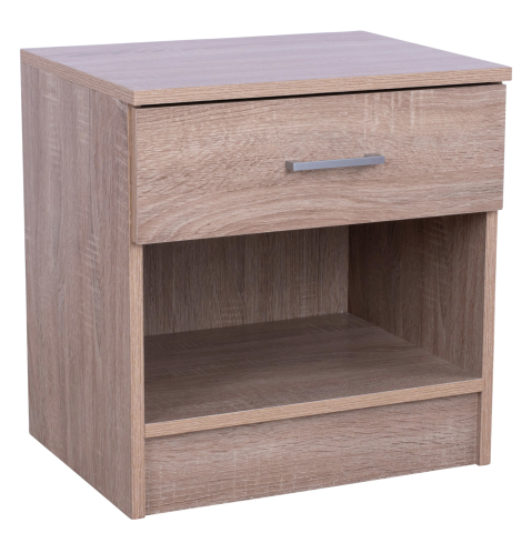 Noptiere - Bedside Table with 1 drawer Sonama 45x35x47cm HM2345.01