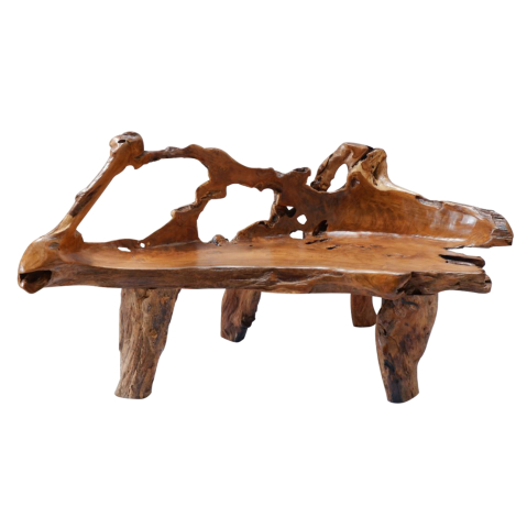 Banci - BENCH HM9397 SOLID TEAK NATURAL COLOR