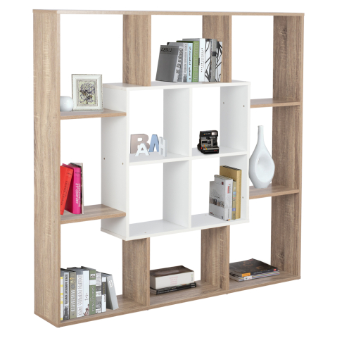 Biblioteci - BOOKCASE BRODY HM8771.01 136X22X136 WHITE
