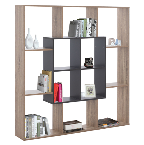 Biblioteci - BOOKCASE BRODY HM8771.02 136X22X136 GRAY