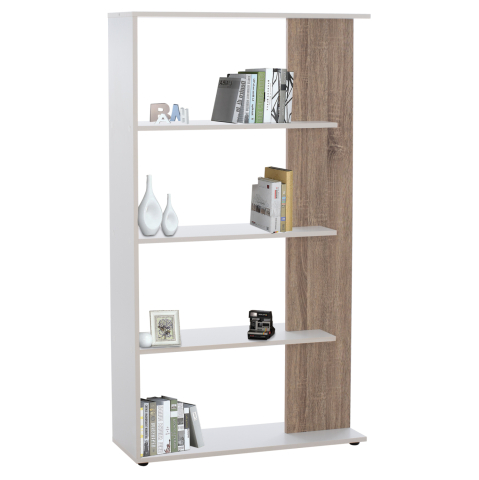 Biblioteci - BOOKCASE HARVEY HM8770 80X23X141 WHITE
