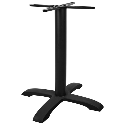 Baze pentru mese - Cast iron 4legs Black Crossed 45x45 HM406