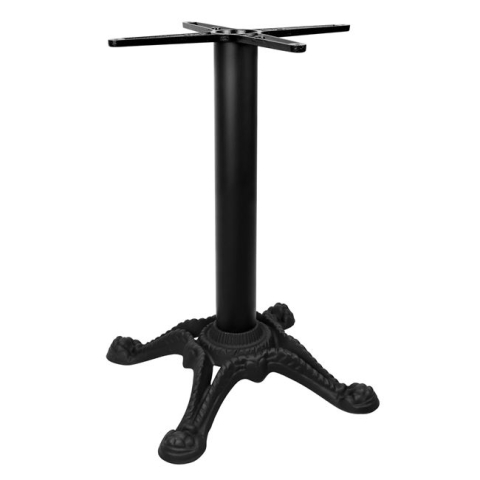 Baze pentru mese - Cast Iron base 58χ58χ75cm crossed 45x45cm 4legs Black HM407