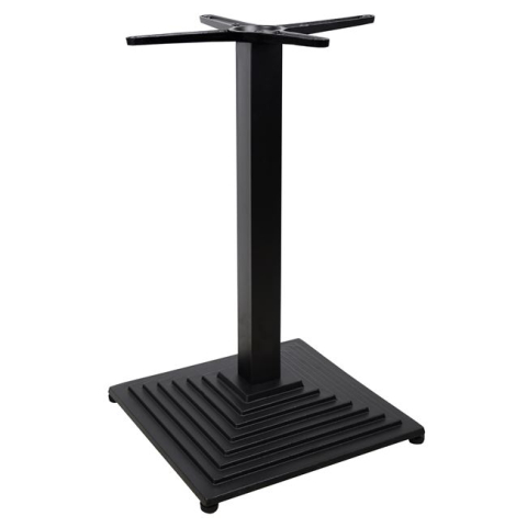 Baze pentru mese - Cast Iron Base Black 45x45x72 Crossed 45x45 HM416