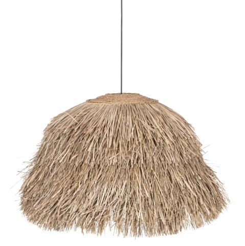 Iluminat - CEILING PENDANT IN BUSH SHAPE MADE OF PANDAN GRASS IN NATURAL COLOR 60x60x50Hcm.HM7775