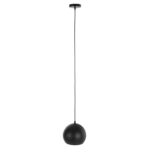 Iluminat - CEILING PENDANT LAMP HM4107 BLACK METAL CAP 19x19x115Hcm.