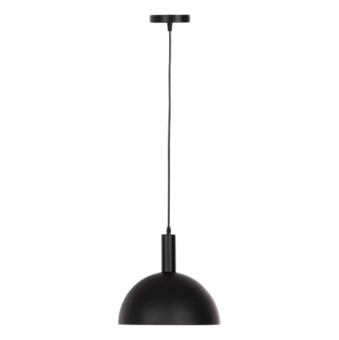 Iluminat - CEILING PENDANT LAMP HM4110 BLACK METAL BELL Φ29Χ121Hcm.