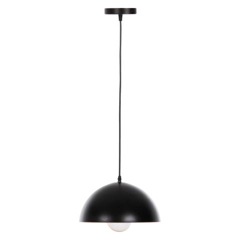Iluminat - CEILING PENDANT LAMP HM4153 BLACK-GOLD ALUMINUM CAP Φ29x113H cm.