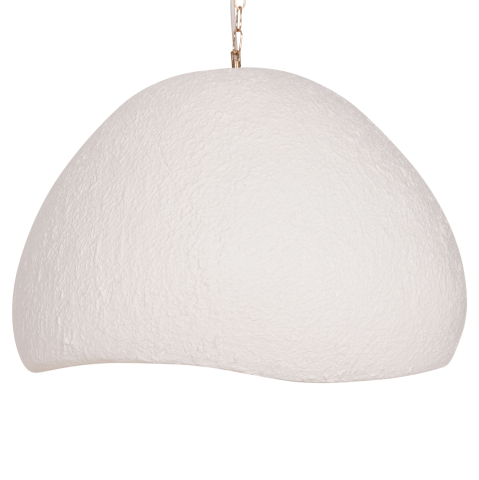 Iluminat - CEILING PENDANT LAMP JAYLEN HM4703.02L FIBER CEMENT IN WHITE 65x55x45Hcm