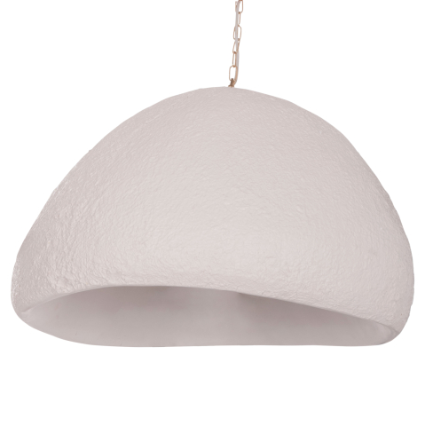 Iluminat - CEILING PENDANT LAMP JAYLEN HM4703.02XL FIBER CEMENT IN WHITE 74x68x50-70Hcm.