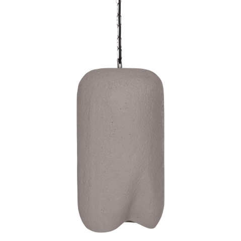 Iluminat - CEILING PENDANT LAMP LOGKY HM4704.03S FIBER CEMENT IN GREY Φ24x47Hcm