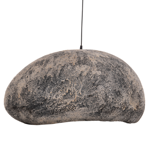 Iluminat - CEILING PENDANT LAMP STONE-LOOK STONER (L) HM4419.04 GREY--73x55x40Hcm.