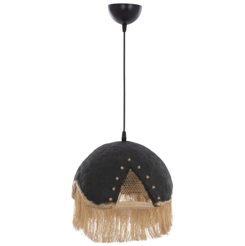 Iluminat - CEILING PENDANT METAL WITH FRINGES Φ30x70Hcm.HM7693.01