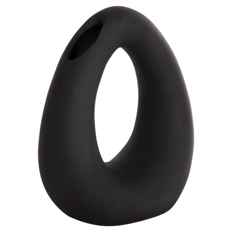 Decoratiuni pentru masa - CERAMIC TABLE DECOR ELLIPTO HM4644.02 MATTE BLACK 16.5x9x20.3Hcm.