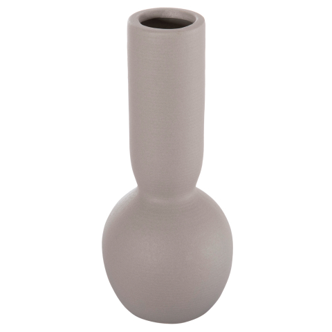 Decoratiuni pentru masa - CERAMIC TABLE DECOR GALAD HM4616.02 MATTE GREY Φ11x26Hcm.