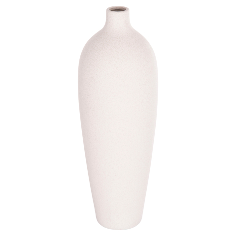 Decoratiuni pentru masa - CERAMIC TABLE DECOR GALAD HM4624.01 OFF WHITE WITH CRYSTALLISATION Φ24x70Hcm.
