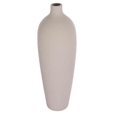 Decoratiuni pentru masa - CERAMIC TABLE DECOR GALAD HM4624.03 MATTE GREY Φ24x70Hcm.