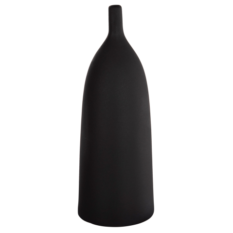Decoratiuni pentru masa - CERAMIC TABLE DECOR GALAD HM4633.02 BLACK MATTE Φ18x49H cm.