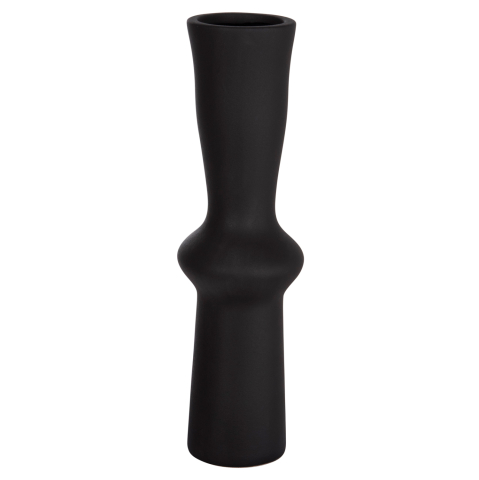 Decoratiuni pentru masa - CERAMIC TABLE DECOR SCEPTER HM4637.02 MATTE BLACK Φ14x50Hcm.