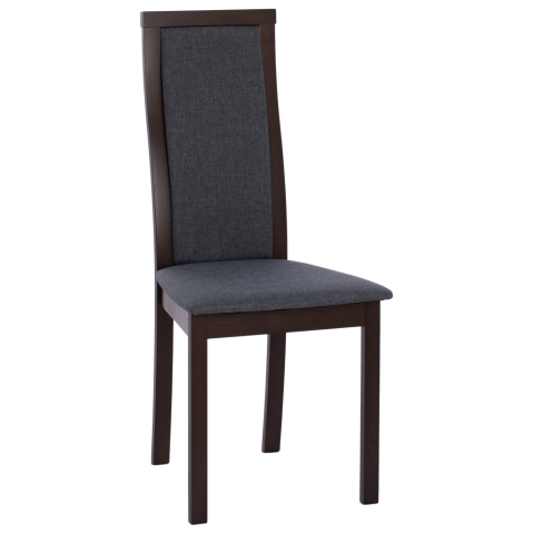 Interior - CHAIR BEECH WOOD IN WALNUT COLOR HM9257.01 45x55x100Hcm.