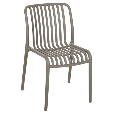 Scaune - Fotolii - CHAIR OUTDOOR CONVEE HM6104.07 POLYPROPYLENE IN DARK OLIVE 48x56x79Hcm.