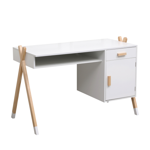 Birouri - CHILDREN'S DESK PASCHAL HM2496.03 MELAMINE-PINE WOOD 120x55x75Hcm.