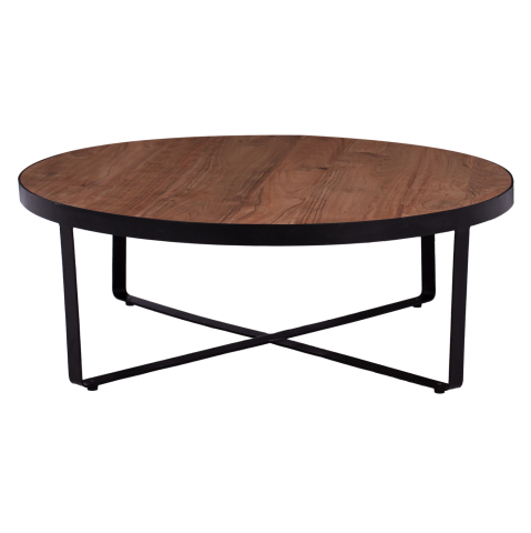 Masute de cafea - Coffee Table ATHARVA HM8461.11 solid acacia wood Φ100X36cm