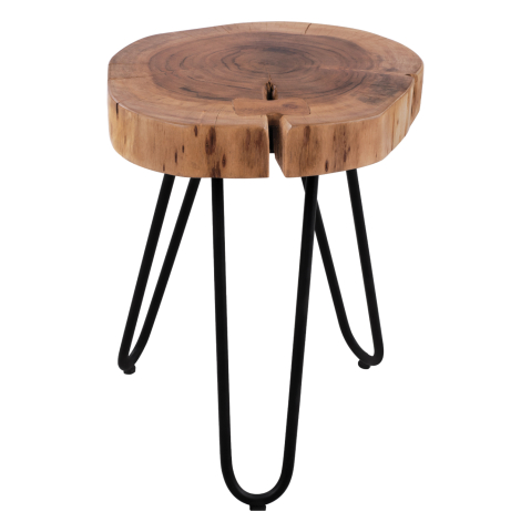 Masute de cafea - Coffee Table Oslo HM8209.11 solid acacia 35X35X42H