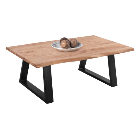 Interior - Coffee Table Sofia Slim HM8502.11 Solid Acacia 115Χ65Χ41H cm.