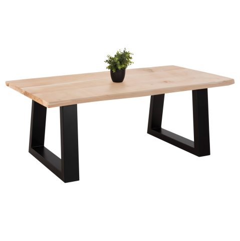 Masute de cafea - COFFEE TABLE SOFIA SLIM HM8502.21 ACACIA WOOD IN LIGHT NATURAL COLOR 115x65x41Hcm.