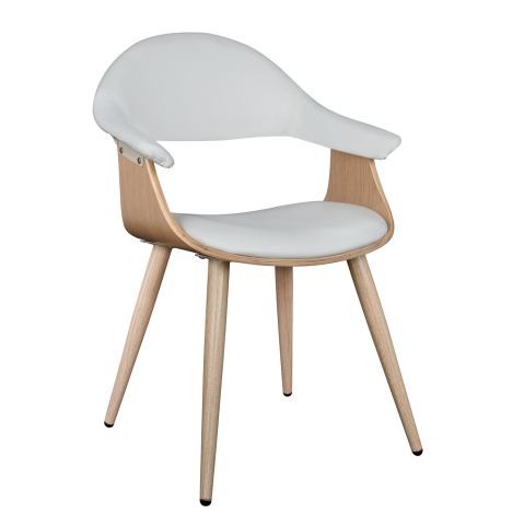 Scaune de birou - Conference armchair Superior Pro HM1111.02 sonama/white color