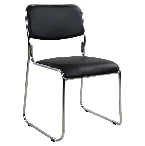 Scaune de birou - Conference office chair HM1019.01 Black 48,5x51,5x77 cm.