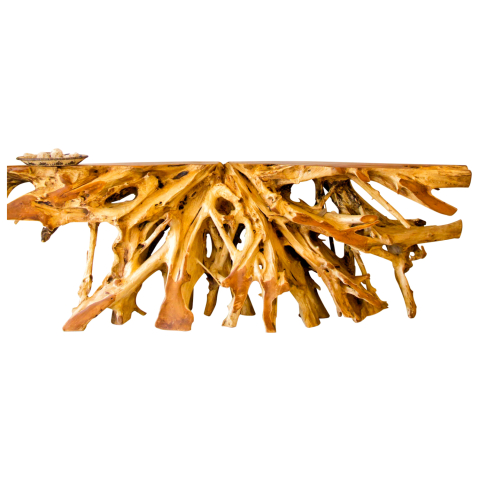 Bufete - CONSOLE HM9369 SOLID TEAK WOOD NATURAL 120Χ40Χ70H