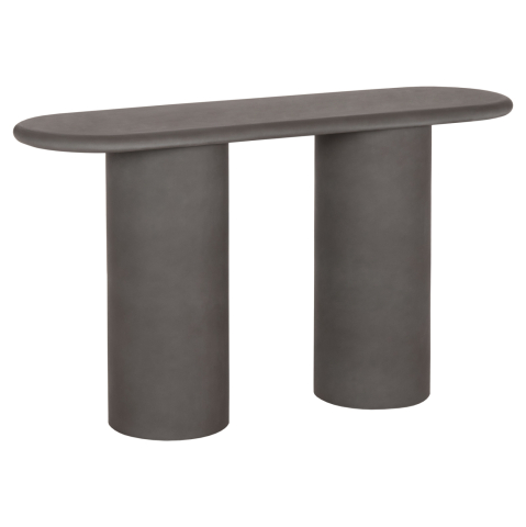 Bufete - CONSOLE KENJI HM6584.01 FIBER CEMENT IN GREY--140x40x77Hcm.