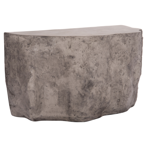 Bufete - CONSOLE ROCK INTERON HM18152.03 FIBER CEMENT IN GREY--120x50x71Hcm.