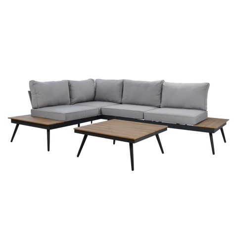 Seturi canapea - Corner sofa Aluminum with Table for outdoor spaces HM5126.12