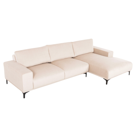Canapele de colt - CORNER SOFA (RIGHT) NOA HM3278.01R ECRU FABRIC 288x90-157x67-80Hcm.