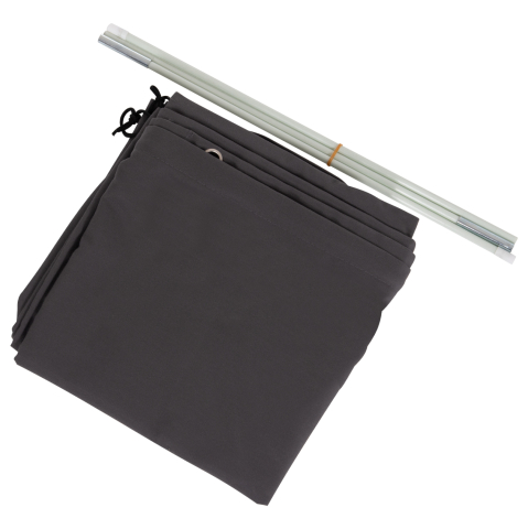 Umbrele - Baze - COVER FOR PROFESSIONAL 4X4m UMBRELLA HM6621.01 - SPUN POLYESTER IN GREY