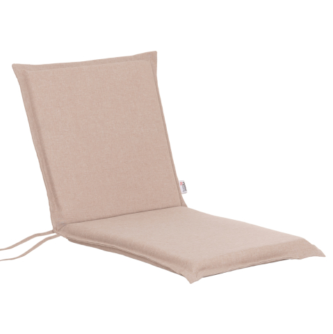 Perne - CUSHION SEAT/BACK VIND FOR CHAIRS HM10931.22P OLEFIN IN BEIGE 100x45x5(thickness) cm.